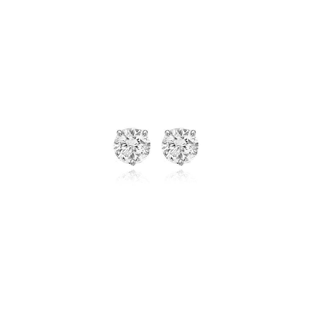 4ctw Lab Diamond Studs (Pair)