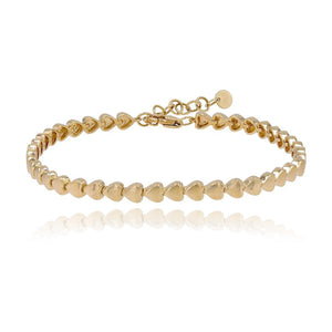 Golden Heart Bracelet