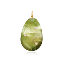 Load image into Gallery viewer, Large Three Diamond Stone Charm
