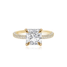 Load image into Gallery viewer, Dome Pave Diamonds Engagement Ring
