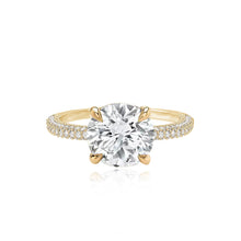 Load image into Gallery viewer, Dome Pave Diamonds Engagement Ring
