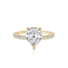 Load image into Gallery viewer, Dome Pave Diamonds Engagement Ring
