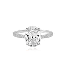 Load image into Gallery viewer, Dome Pave Diamonds Engagement Ring
