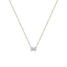 Load image into Gallery viewer, Medium Diamond Solitaire Necklace
