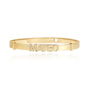 Personalized Clip On Bangle