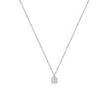 Load image into Gallery viewer, Small Solitaire Diamond Necklace
