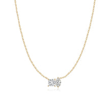 Load image into Gallery viewer, Two Lab Diamond Necklace 2CT
