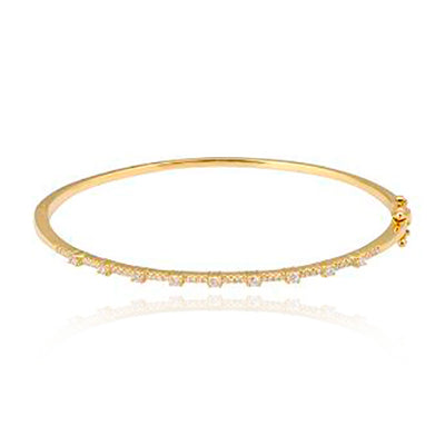 Diamond Bangle Bracelet 18 Karat – aabhushan Jewelers